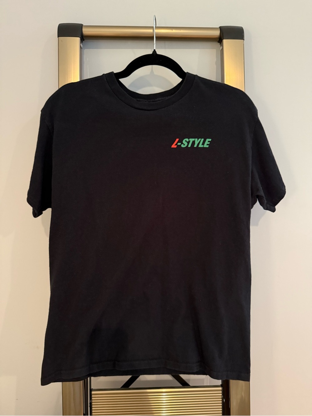 Yeat L-Style Black Logo Tee Sz Medium